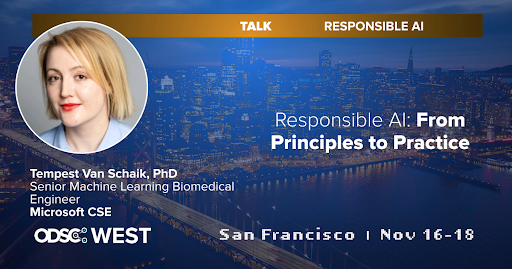 Open Data Science (@_odsc) on Twitter photo Don't miss this ODSC West Conference Speaker: hubs.li/H0W5Vgt0 #ODSCWest #DataScience #ResponsibleAI #AI <a href="/Dr_Tempest/">Tempest van Schaik PhD</a> <a href="/msdev/">Microsoft Developer</a>
50% off ends today! Don't miss this ODSC West Conference Speaker: hubs.li/H0W5Vgt0 #ODSCWest #DataScience #ResponsibleAI #AI <a href="/Dr_Tempest/">Tempest van Schaik PhD</a> <a href="/msdev/">Microsoft Developer</a>
50% off ends today!