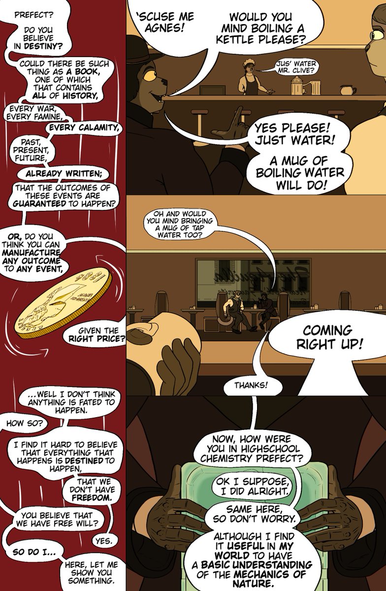 FelisComics's tweet photo. Intermission (1/9). 

Read: https://t.co/4exE310Cif
Follow: @FelisComics
 
#felis #Felis #mewzer #lerdania #FelisComics #furry #furryart #art #artwork #digitalart #ArtistOnTwitter #Artist #comic #comics #webcomics #webcomic #WebtoonCanvas #indie https://t.co/MLvDgc7Iae