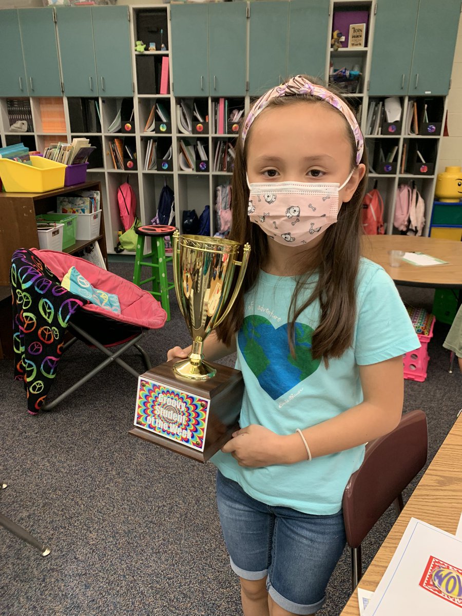 First Groovy Kid of the Week recipient ☮️💕#tarheeltrophy
