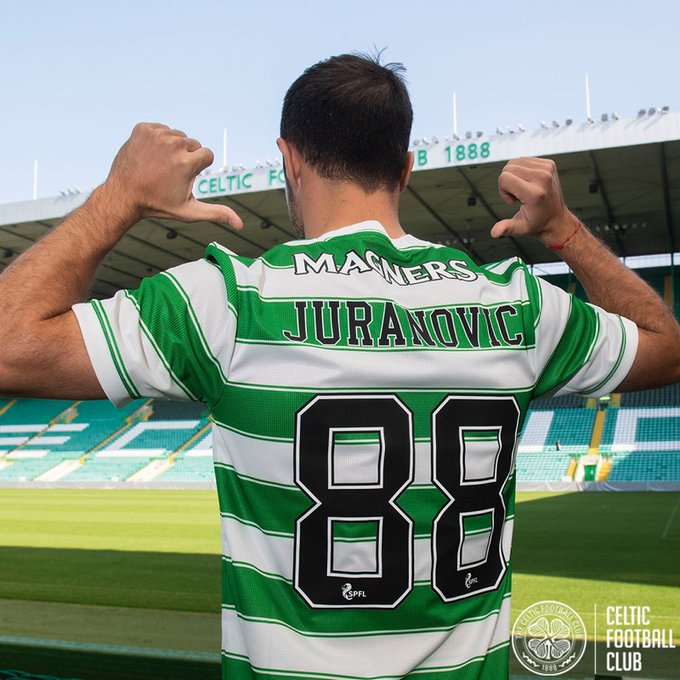CelticFCJPN's tweet photo. ๐ฌใใใใซๆฅใใฆๆฌๅฝใซใๆฌๅฝใซๅฌใใใงใใๅๅคงใชใฏใฉใใธใฎๅคงใใชในใใใใซใชใใพใใใใใกใณใฎๅใงใใฌใผใใใฎใๅพ
ใก้ ใใใงใใใ
88็ชใ่่ฒ ใใใจใจใชใฃใใใจใทใใปใฆใฉใใใใ๐ญ๐ท
#WelcomeJuranovic | #COYBIG ๐ https://t.co/8wbXRSwELZ