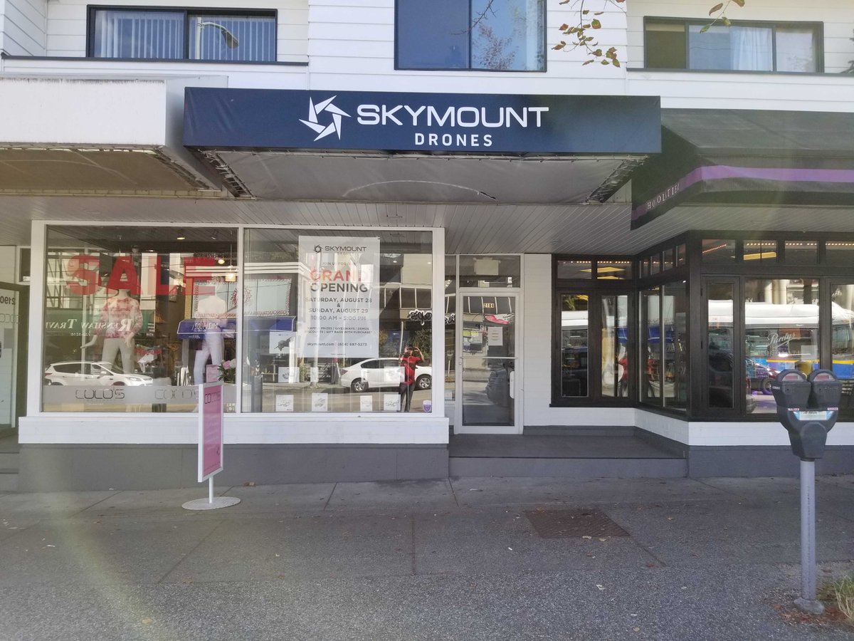 Skymount Drones is expanding! We are opening a new showroom in Vancouver, Canada. Grand Opening Event - Aug 28-29, 2021.  Read more.  bit.ly/3mFFpTK