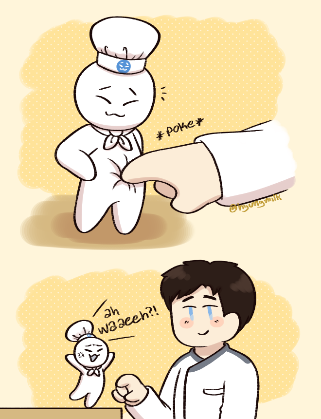 hyungmilk's tweet photo. 1day 1suchen i firmly believe jongdae's soft dough tummy is meant to be poked (ft. bakermyeon) ☆ #exofanart #howareyoubread #suho #chen #suchen #suchenfanart #준챈 https://t.co/asz56pedks