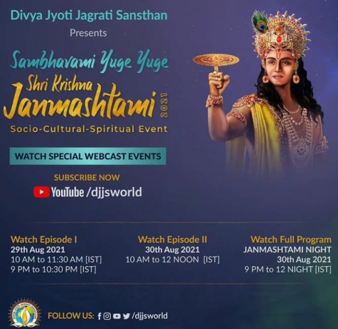 DeepakR34653385's tweet photo. #Janamasthmi_Mahotsav21
#raadhe
#KrishnaJanmashtami2021
Countdown started.
Watch out , how to celebrate the Krishn janamastmi. The reason why #Jagatguru krishna Incarnated on this world.. What actual message he wants to give us. Very Inspirational.
https://t.co/qEtbDSJw2i https://t.co/6b8FZwl2x9