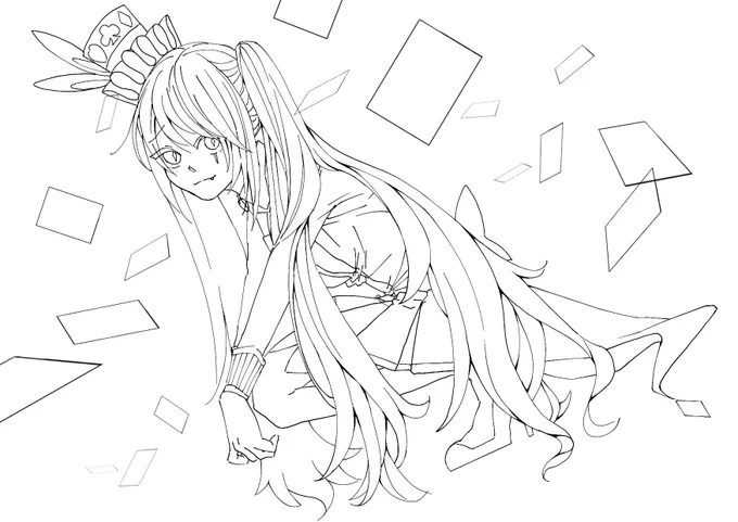 なんかトレンドあったから誰かやって…
アンチジョーカーの絵
#線画配布 #絵師なら押せボタン 