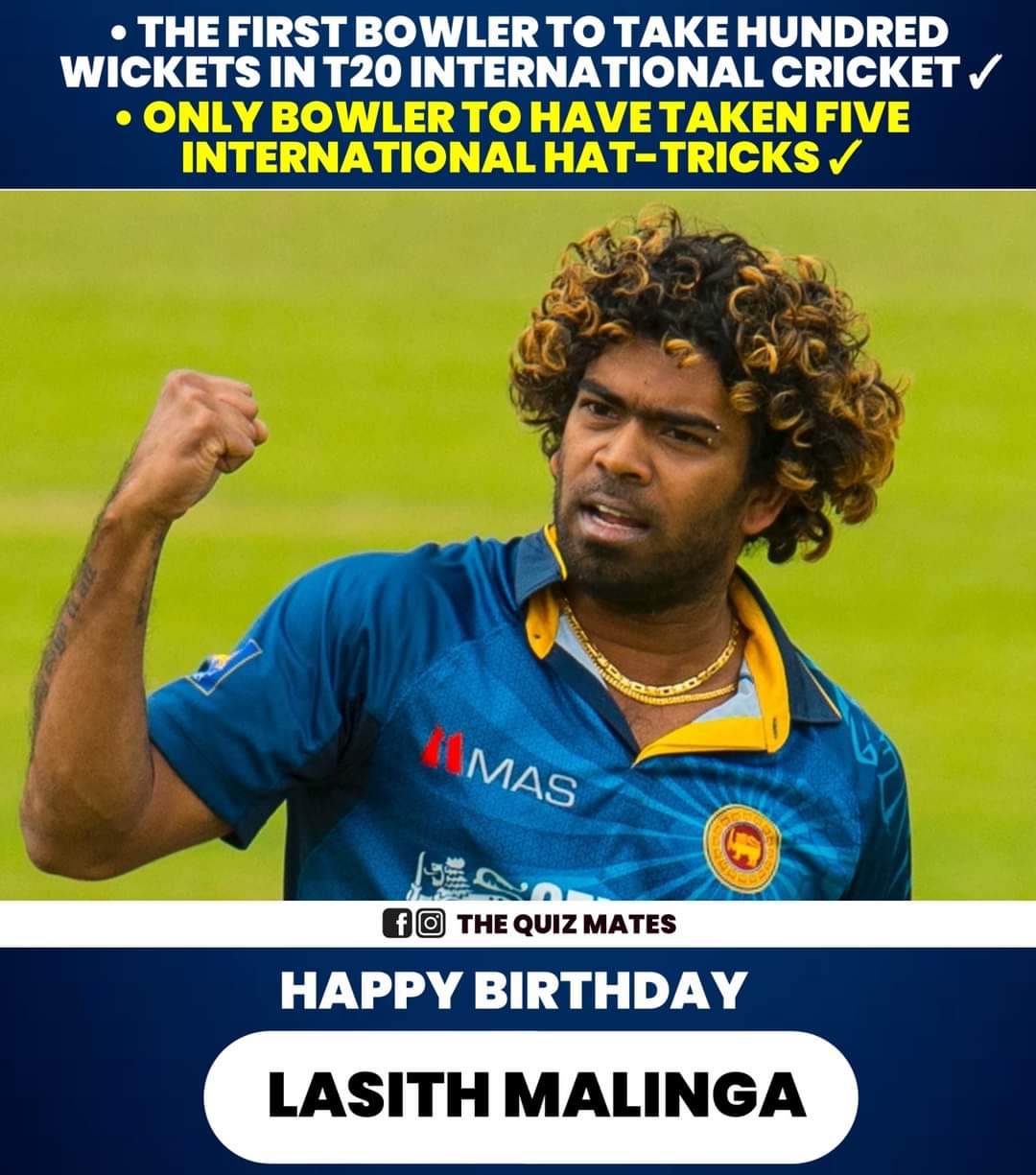 Happy Birthday Lasith Malinga  