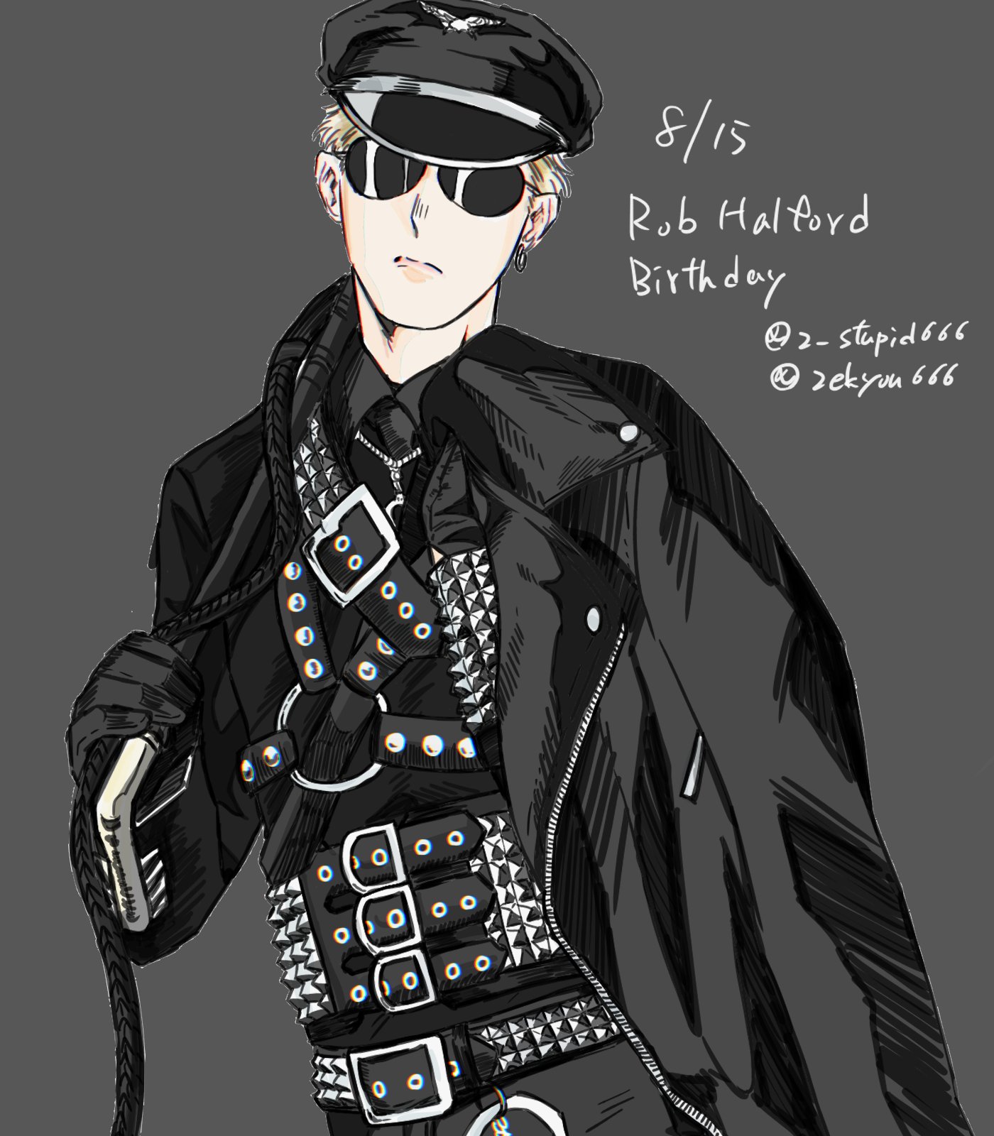                (  )
Happy Birthday Rob Halford 