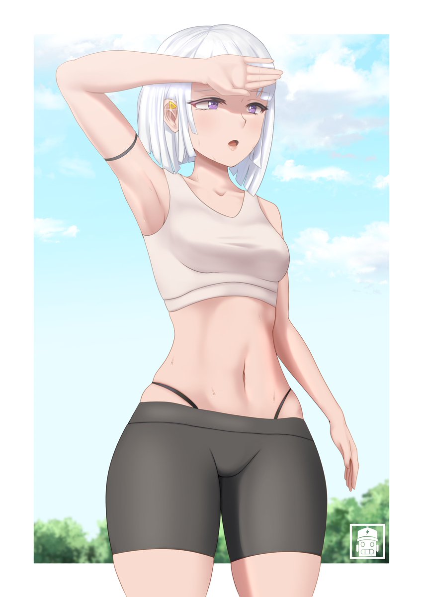 chatobot21's tweet photo. a bright sun #verano #digitaldrawing https://t.co/u2KfNH458C