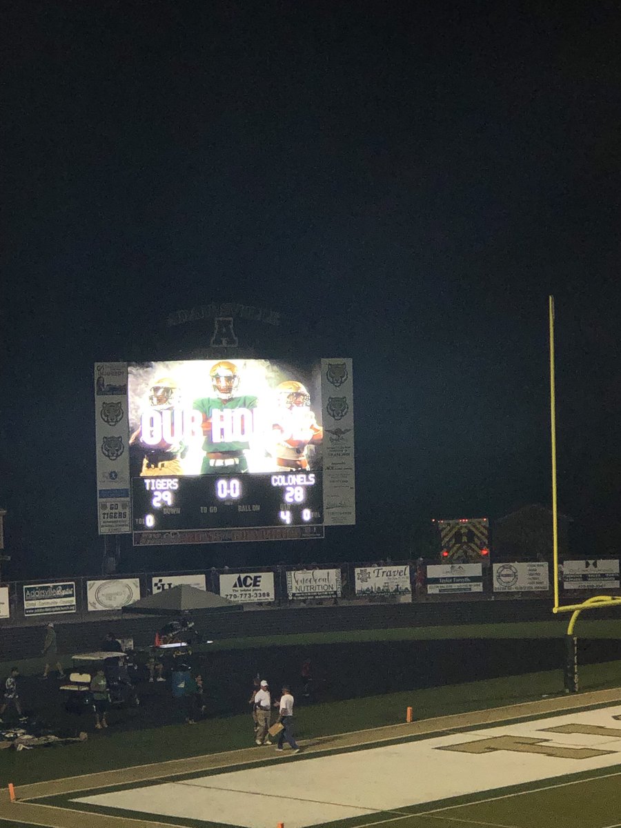 War is over…. TIGERS 🔝🥶🥶🥶⁦<a href="/AHSTigerFB/">AHS Tiger Football</a>⁩ ⁦<a href="/NwGaFootball/">NwGa Football</a>⁩ ⁦@AdairsvilleA⁩ #306Pride