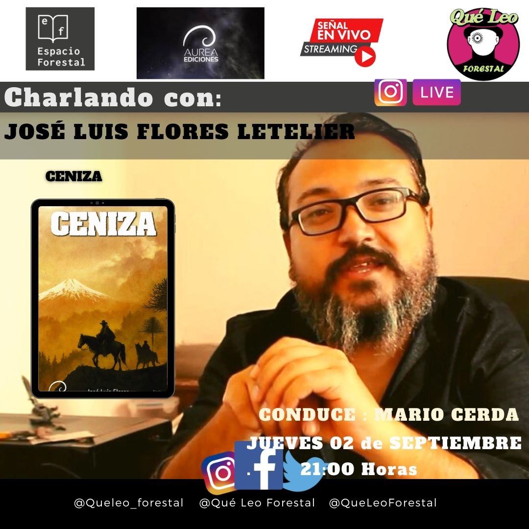 QueLeoForestal's tweet photo. Vayan agendando las charlas de esta semana en nuestro IG cuando @mariocerdarojas se encuentre a las 21 hrs con:
Miércoles 1 @RoMunCaz #Hiel @Ediciones_Liz
Jueves 2 @jlflores #Ceniza @AureaEdiciones1
Los esperamos con sus comentarios y preguntas.
Ambos libros están disponibles https://t.co/BFare669pC
