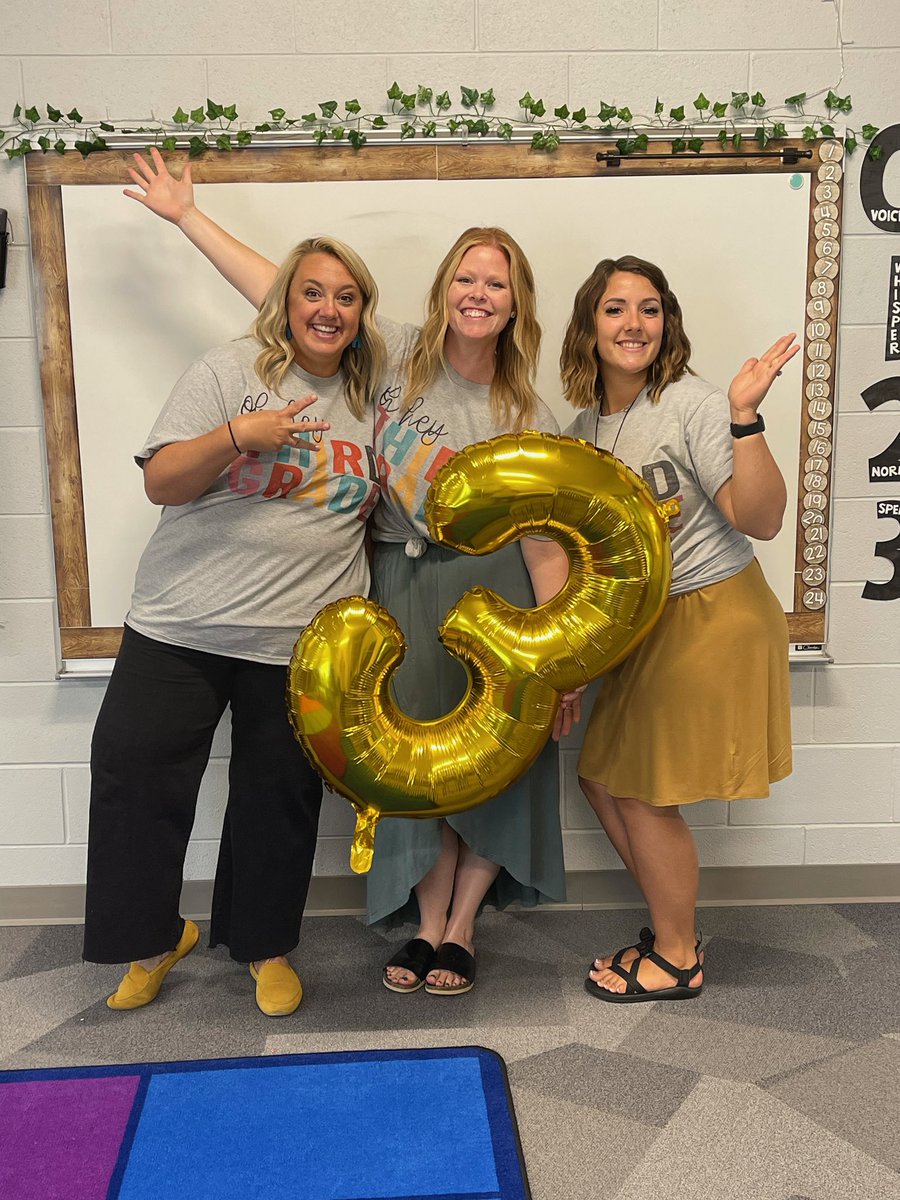 Third day of third grade! #180daysin3rdgrade #thirdistheword