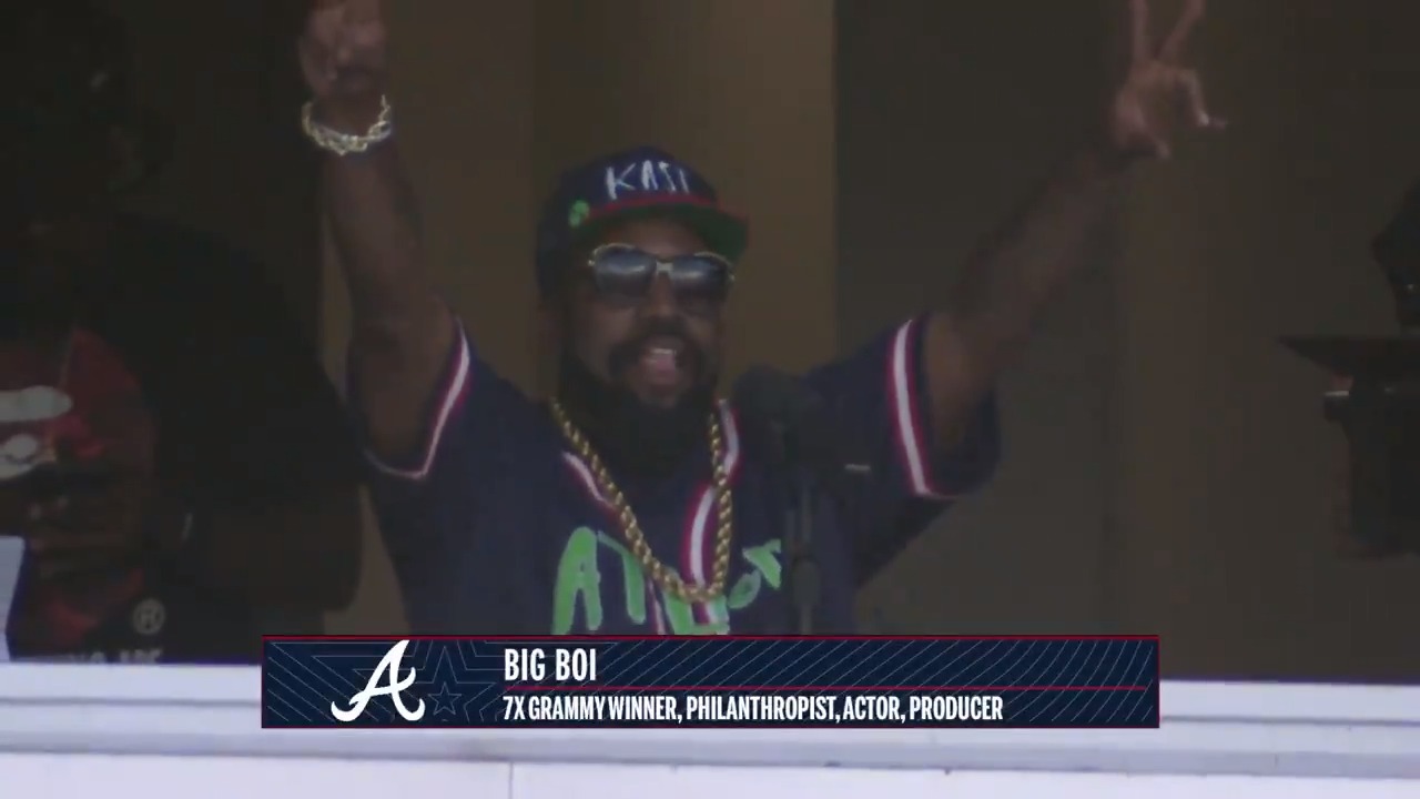 Bleacher Report on X: .@BigBoi announced the @Braves starting