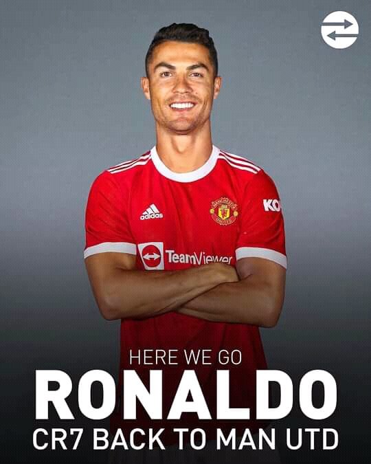 GOOD MORNING, THE REAL 🐐 IS BACK HOME ❤️❤️❤️❤️❤️🔥#GGMU <a href="/ManUtd/">Manchester United</a> <a href="/DHLManUtd/">DHL Man Utd</a> <a href="/Cristiano/">Cristiano Ronaldo</a>  #CR7❤️🐐🔥