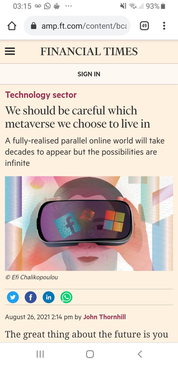 nftoco's tweet photo. Although the metaverse means different things to different people, the common thread is that it represents the next big thing in our digital world, a kind of internet 2.0:
https://t.co/YPNWNBAHia

#Metaverse #NFT #nftoco https://t.co/RThqOkcIuT