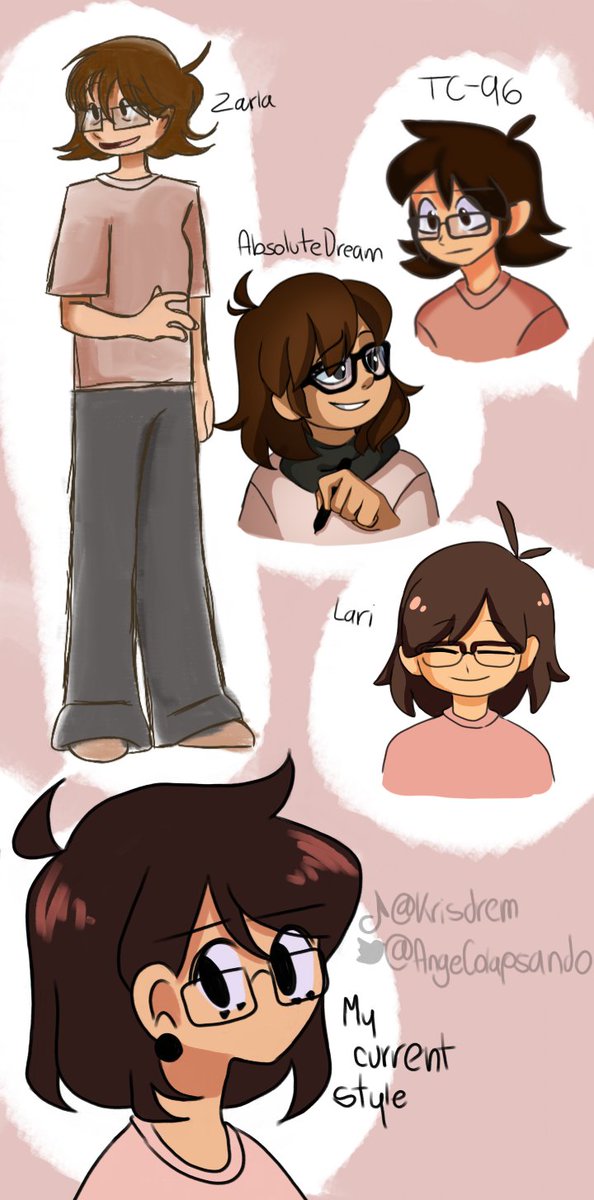 KrisDremM's tweet photo. Me dibujé a mi mismo con el estilo de varios de mis artistas favoritos... quedó perro o no?
------------------
I drew myself in the style of several of my favorite artists ... did it look great or not?
#art #draw #drawing #draw #digitalart #TC96 #AbsoluteDream #Zarla #Lari https://t.co/TZvRQH78WQ