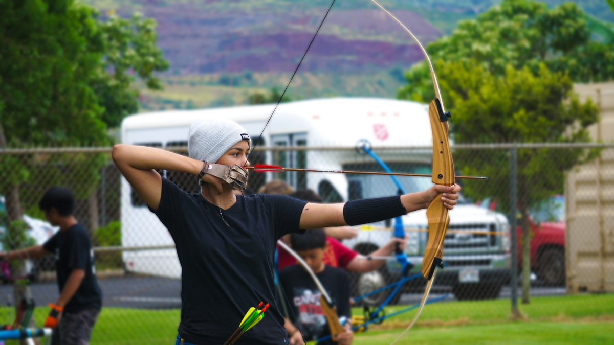 KrocCenterHI's tweet photo. Aiming for that perfect shot. 🎯
.
.
.
.
.
#kroccenterhi #krocclasses #teamkroc #krocathletes #archery #archer #sports https://t.co/0vA0CJQUUN