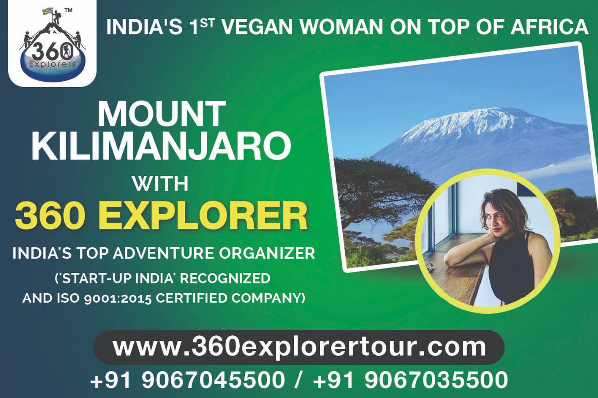 simiboho's tweet image. Namaste all I am climbing Mt Kilimanjaro highest peak in Africa  this September 4th to 12 th as vegan woman from India ,keep me in your prayers.@Andrew007Uk