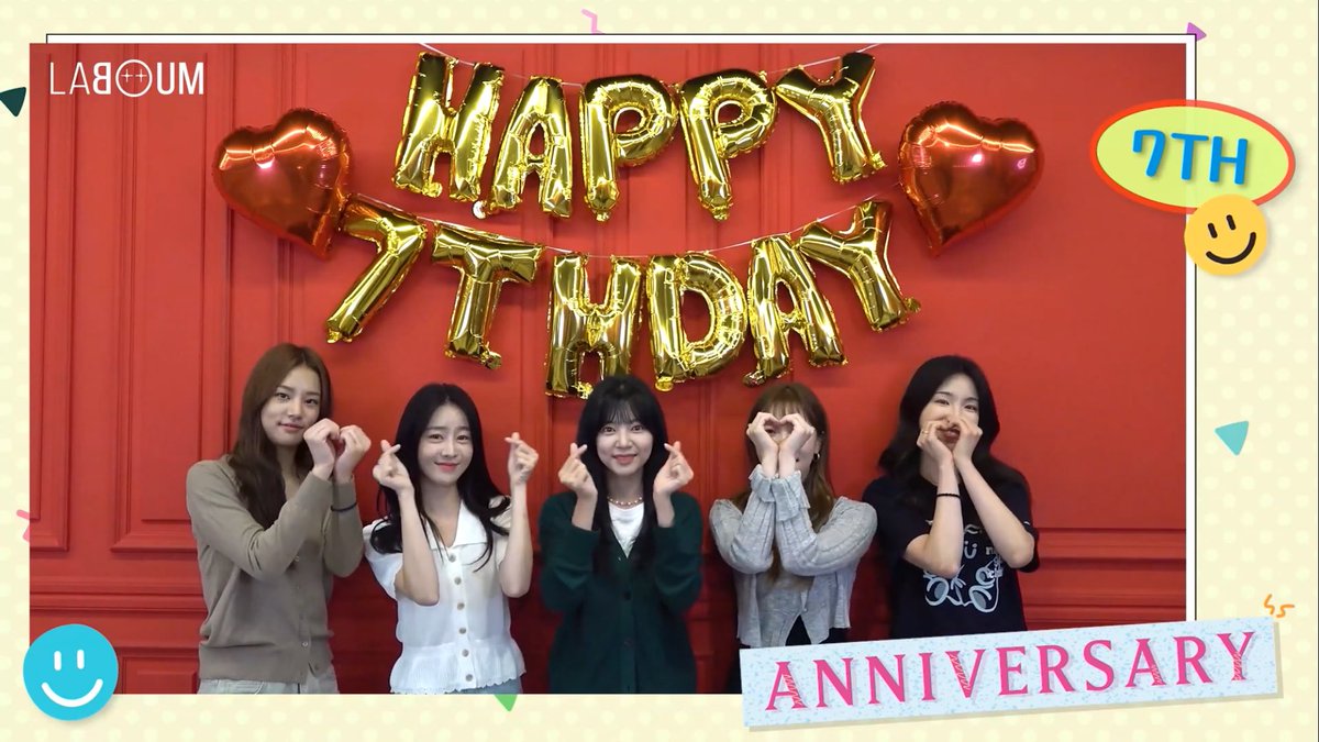 NATS00001's tweet photo. 210828 🎊
Happy LABOUM Day🎂
厳しいK-POP界で
7年完走するって
それだけでも
とてつもないことなんだ😭
ラテはみんな
ちゃんとそれを
わかっているょ🤗✨
本当に本当におめでとう🎉
これからも
応援しています👍
#라붐 #LABOUM #HappyLaboumDay
#7YearsWithLABOUM https://t.co/yYpXeAAHW7