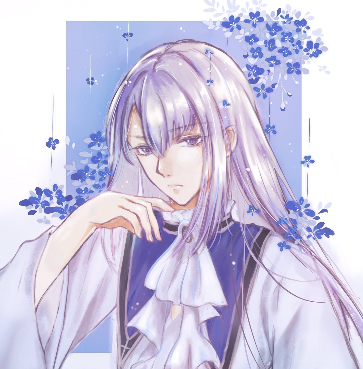 #黒羽実彰

全身>上色>半身 
看开了，画画就是要学会一步步妥协(´；ω；｀)