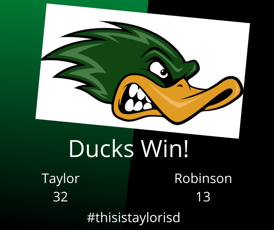 Taylor ISD (@taylorducks) on Twitter photo 