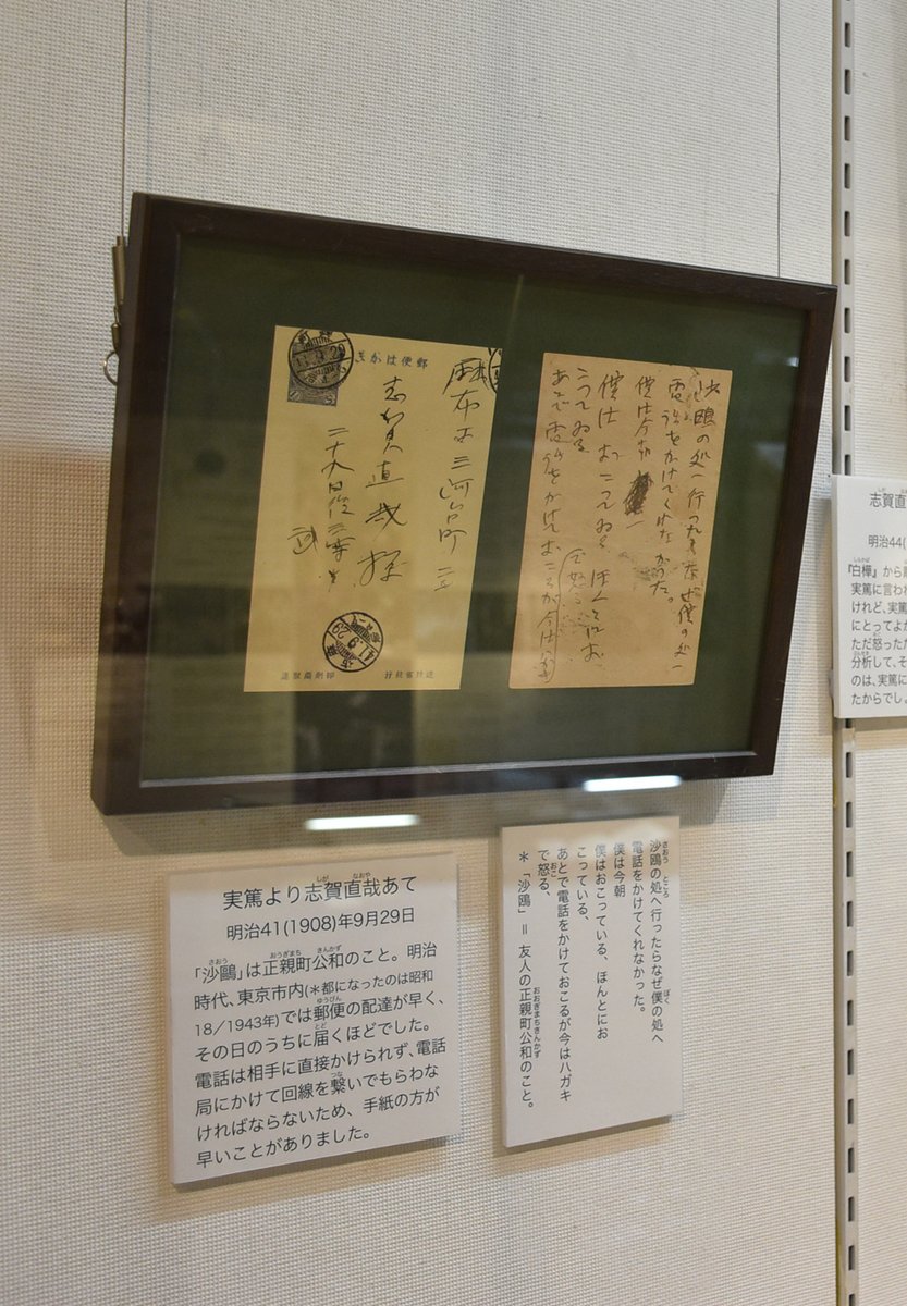 武者小路実篤　直筆　ハガキ　葉書　サイン　署名　手紙　白樺派　新しき村 武者小路実篤 直筆 ハガキ 葉書 サイン 署名 手紙 白樺派 新しき
