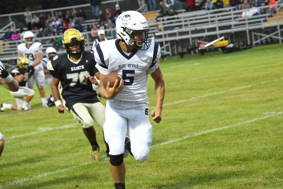 rroosTEN's tweet photo. Correction, final: Sault High 37, St. Ignace 0. That was the halftime score also, led by John Robinson's four TD runs. https://t.co/0mYSiGrfjG
