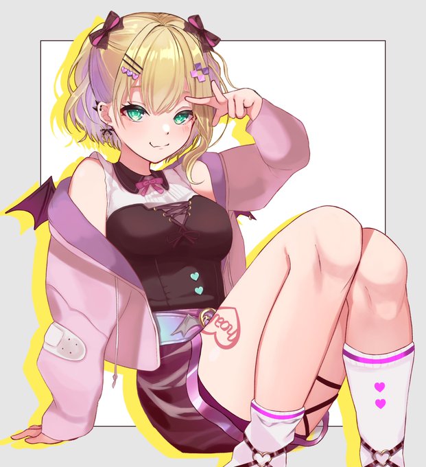 こっちはタグ反映されないのでツリーに載せときますね
全身

#963art 