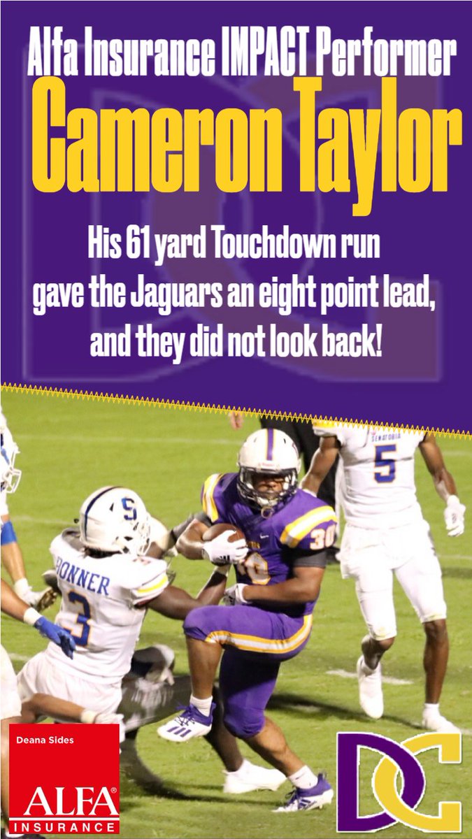 Tonight's Alfa Insurance IMPACT Performer: Cameron Taylor!
#GDTBAJ
#PlayOnePlayAll