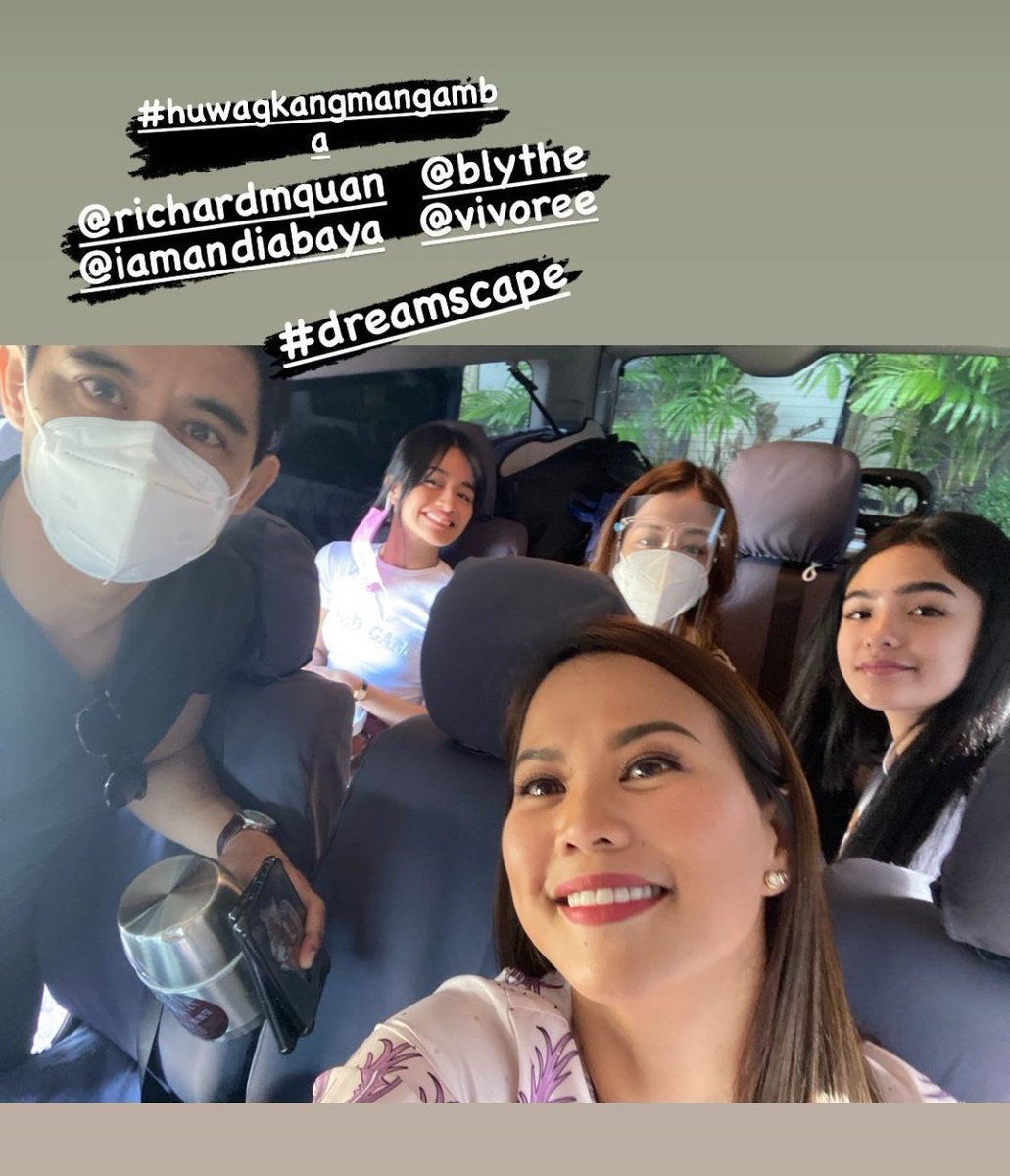 VivoreeU's tweet photo. Vivoree spotted 😍 ingat and enjoy the taping!

#HuwagKangMangamba
(c) Ms. Andrea Delrosario igs https://t.co/74GZ6dG5F8
