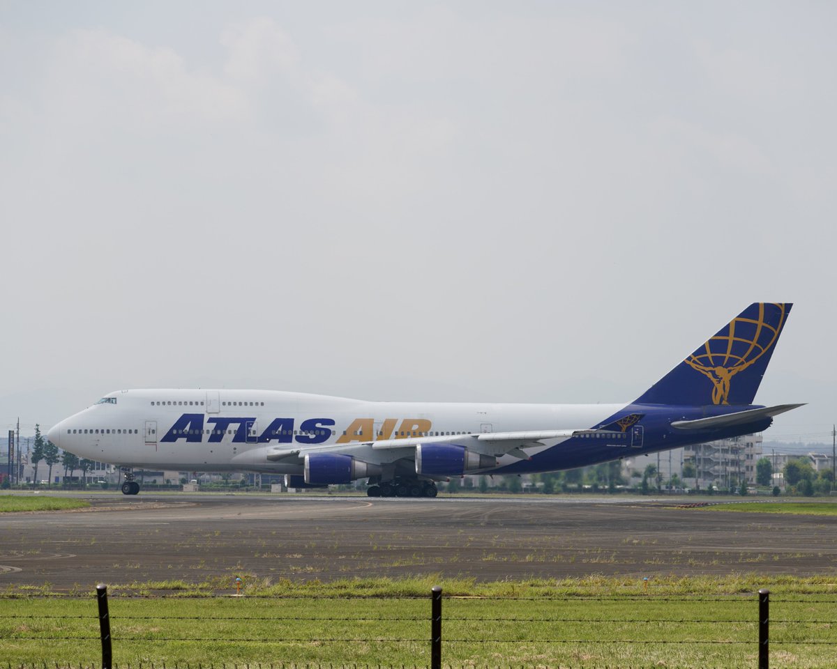 kei_rjty's tweet photo. 2021/08/28 12:03
#AtlasAir #Atlas #アトラス
#Boeing747 -446
#N464MC
#RJTY R/W18↑
#Weather 🌤
#横田基地 #YokotaAB 
#USAirForce #Yokota https://t.co/i6EKKaYkW8