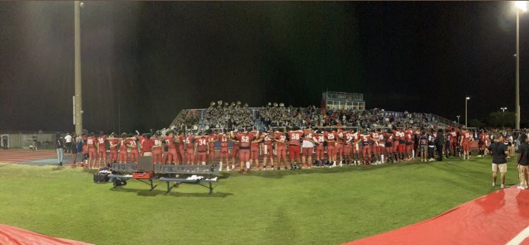 FHSBandOrlando's tweet photo. “Patriot spirit with our heads held high.” Amazing night tonight! Congrats to the Freedom community, it’s great to be a Patriot! #ocpsarts #fhstakemeon @OCPS_FreedomHS https://t.co/rp4jvDCR2r