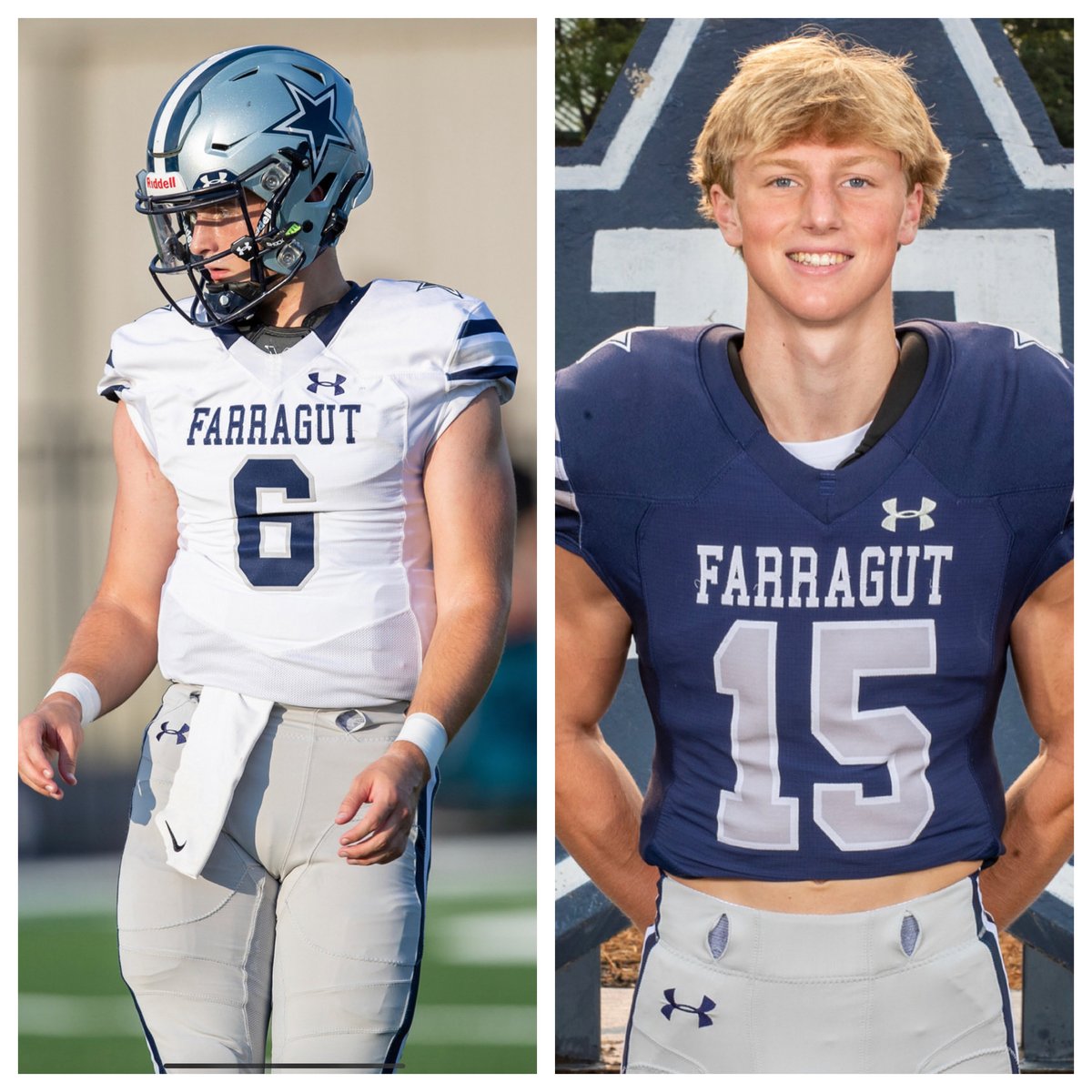 Dawson Moore’s 384 yards passing &amp; Trace Corum’s 234 receiving yards Friday Night vs Knoxville West both broke Farragut High School records for an individual game!   Congratulations to these 2 incredible Admirals Seniors! ⁦<a href="/prepxtra/">PrepXtra</a>⁩ ⁦<a href="/5StarPreps/">5Star Preps</a>⁩ ⁦<a href="/FarragutFB/">Farragut Football</a>⁩