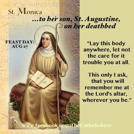 semofrank's tweet photo. St. Monica pray for us. Love always wins 🏆❤ https://t.co/9TGlcCzvVA