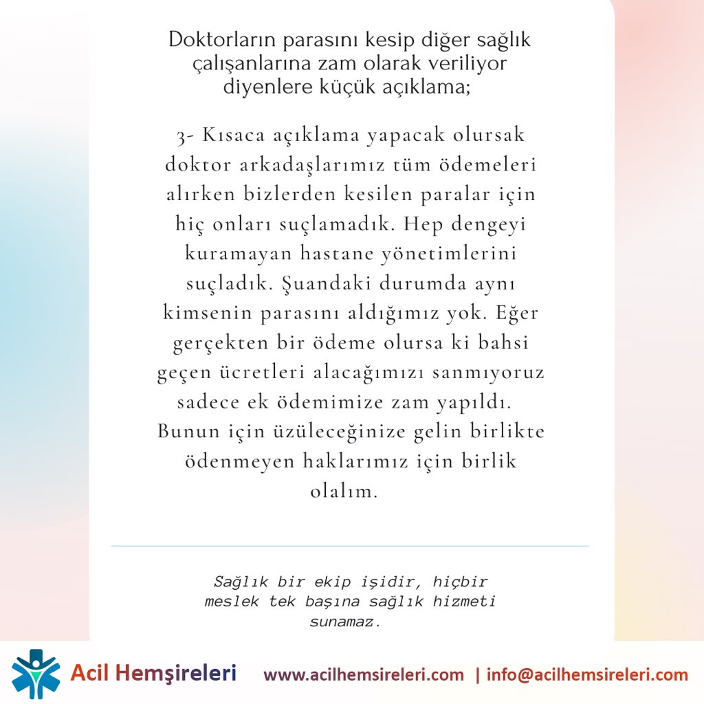 Acil Hemşireleri (@acilhemsireler) on Twitter photo 