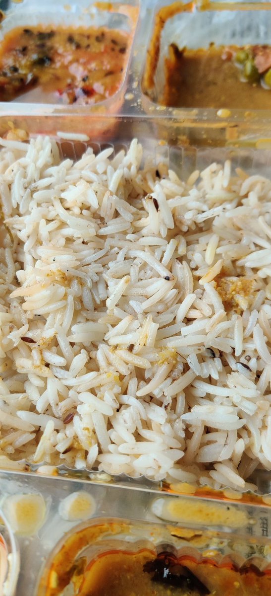 sk_dhananjay's tweet photo. @IRCTCofficial  ordered food and received spoilt rice. Smelling very bad. 
My pnr no. Is 6454634989 
My seat no. Is b1 - 14 . https://t.co/GWlv6qVoeq