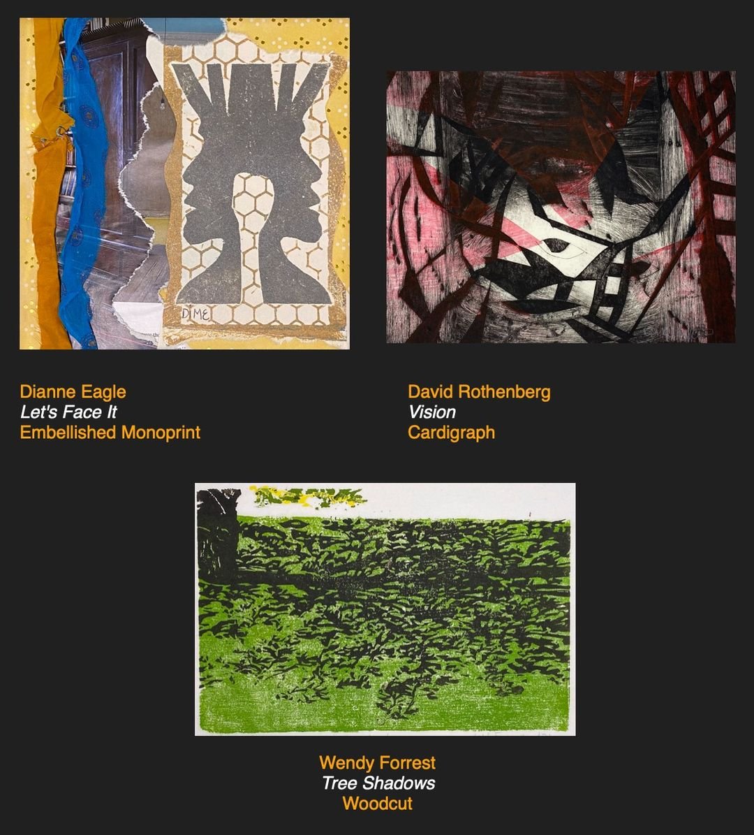 printclubroc's tweet photo. Print Club of Rochester
A special event at our annual members exhibition is the Print Exchange. Members sign up to make an edition of prints to exchange,& here are the prints our members made for this year's exchange. WOW! Right?
#printmaking #Artprints #art #printexchange #print https://t.co/Faeqsh6zF8
