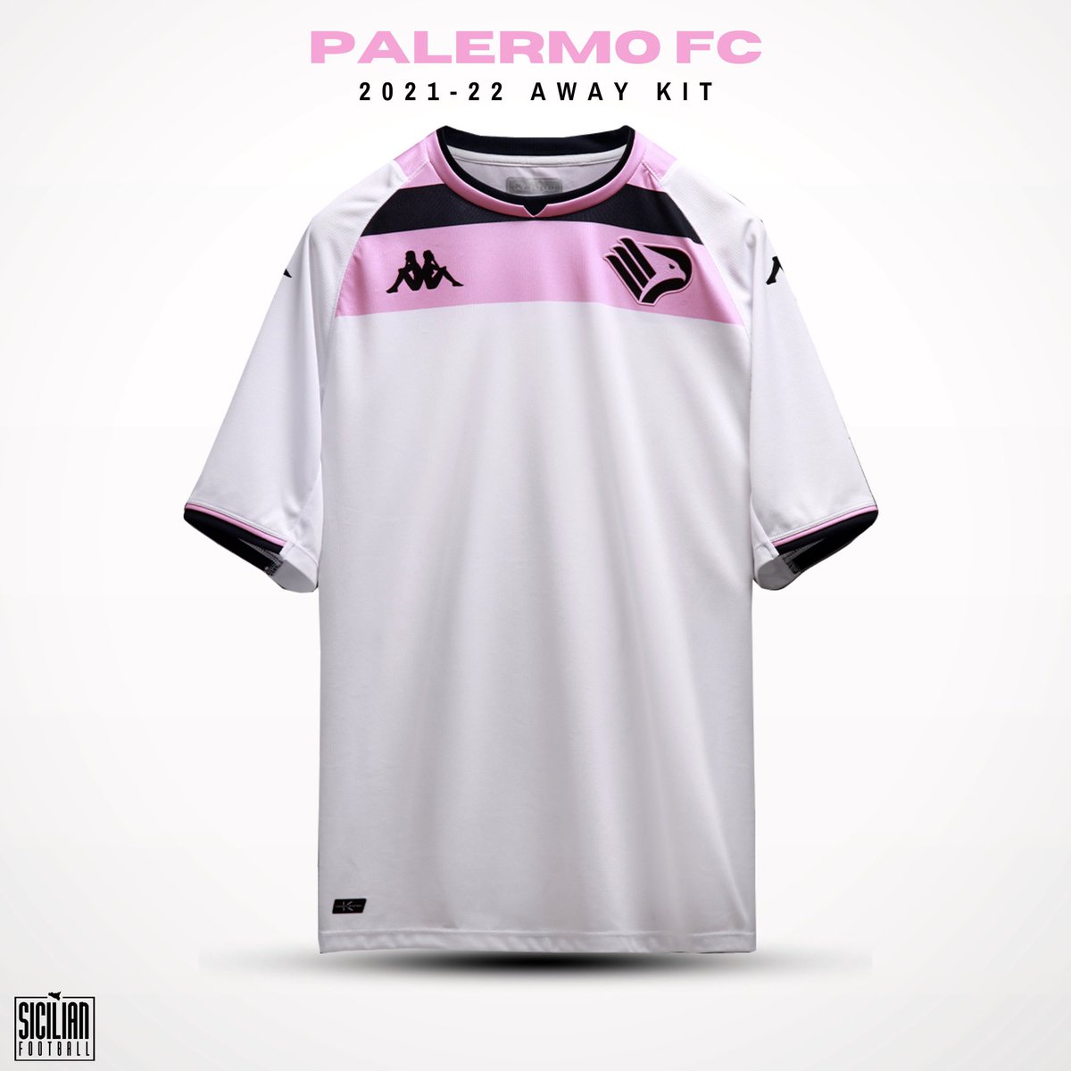 Palermo Away Shirt 2022/23, Official Kappa Jersey