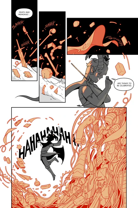 Thank you everyone for liking these!!! I had a lot of fun. There are other pages but they're mostly functional or include gore. Here's one more for the road! 