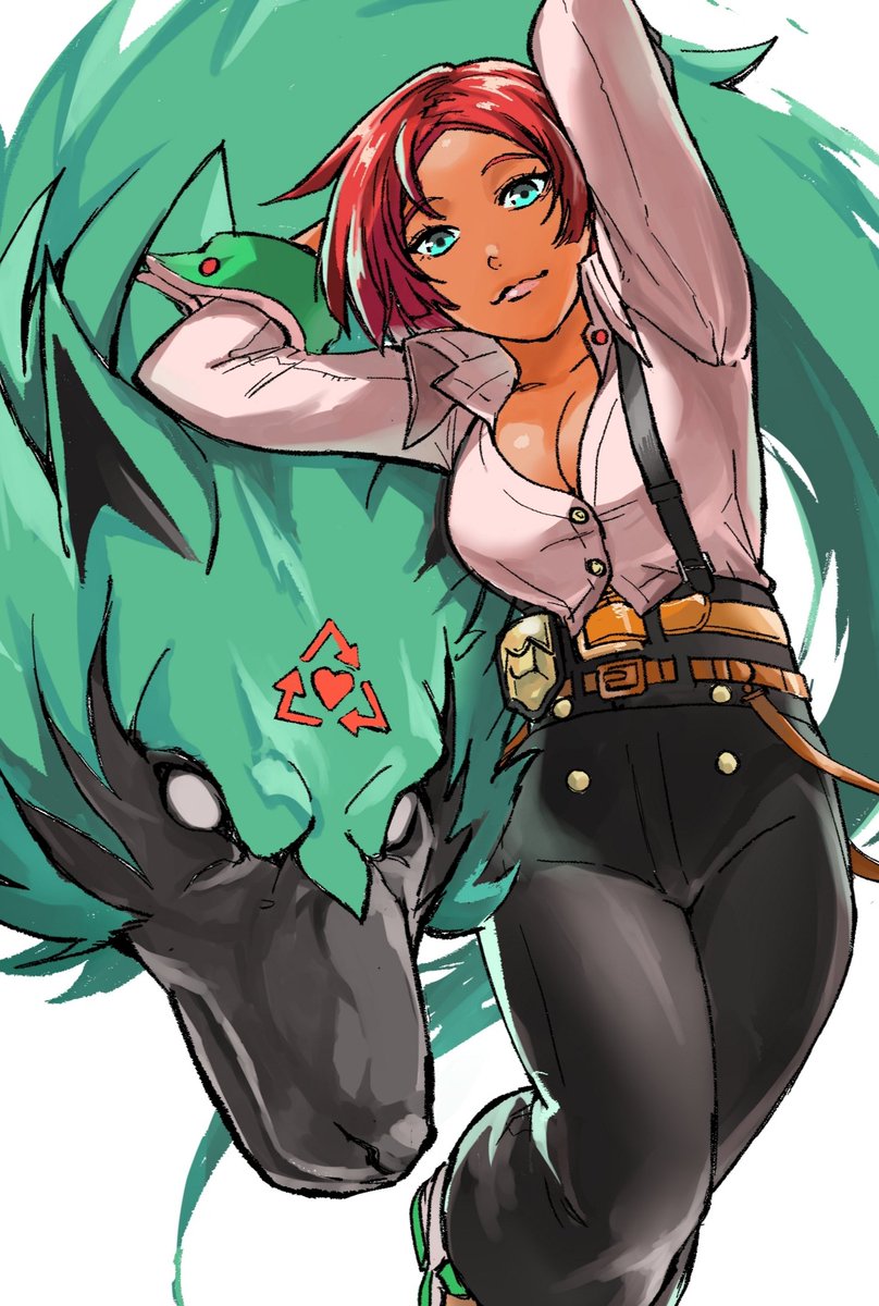 ochiln's tweet photo. ギルテ���ギアストライヴ　ジオヴァーナ　GIOVANNA!!
#格ゲーキャラ描こうぜ 
#GuiltyGearStrive 
#GGST https://t.co/16qmFm05BE