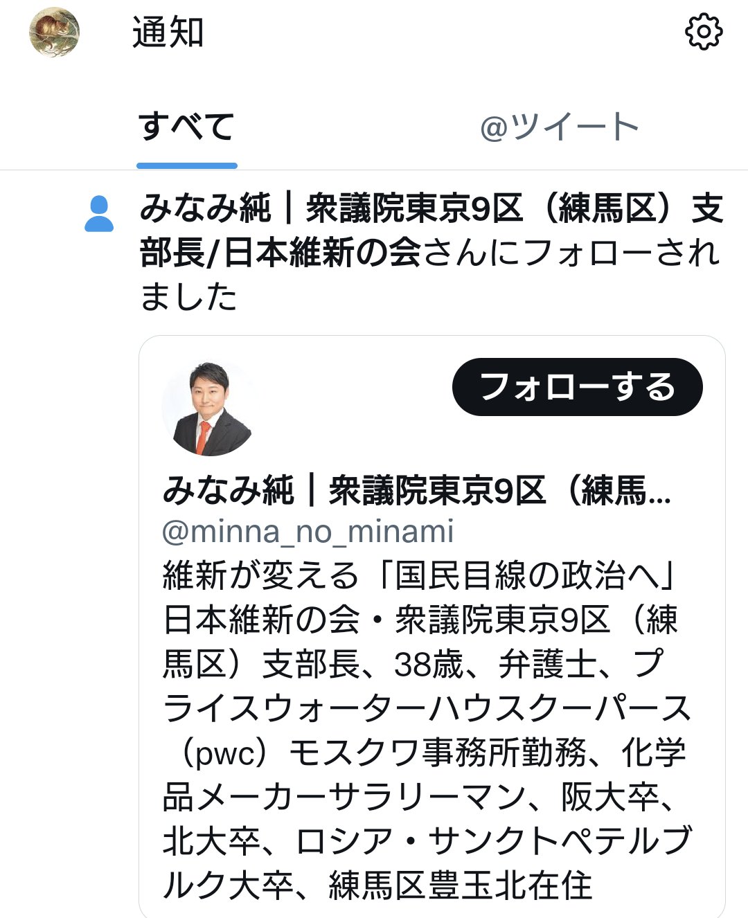 Esprit Fuwarit Twitter