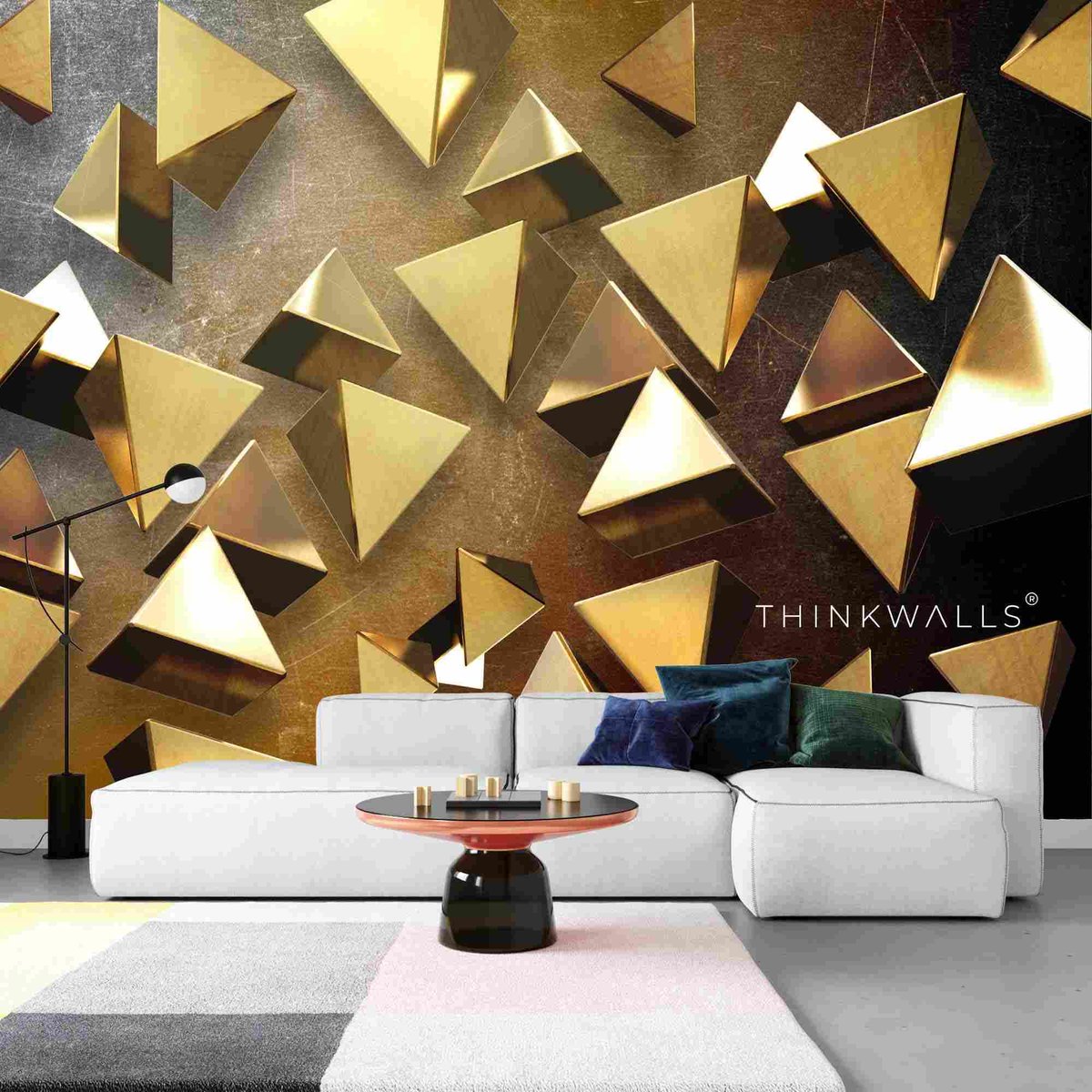 Often used as a feature wall, wallpaper murals inherently make a bold statement in any room it's in. Geometric 3D Wallpapers from Thinkwalls.
.
#customwallpaper #interiordesign #wallpapers #livingroom #homedecorideas #art #mural #wallpaper #home #designers #artwallpaper #design