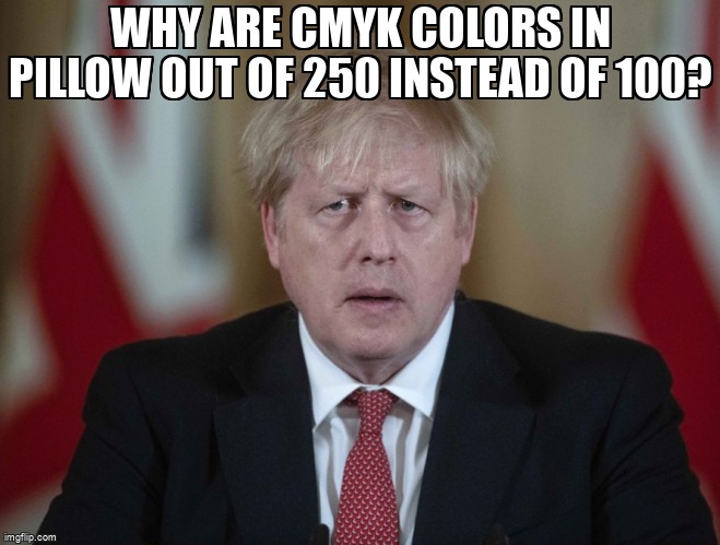 overflow_meme's tweet image. Why are CMYK colors in Pillow out of 250 instead of 100? stackoverflow.com/questions/6896… #pythonimaginglibrary #python