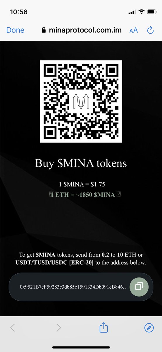 wiko3369's tweet photo. @MinaProtocol  Hi , i have committed with yr ongoing flash Mina token sales that anounced in ur telegram . It has been 2hours but i havent received my token yet. And the token address is unable to " add to custom token ", i send eth to the address you provided frm my metamask. https://t.co/qicbJ5MVJB