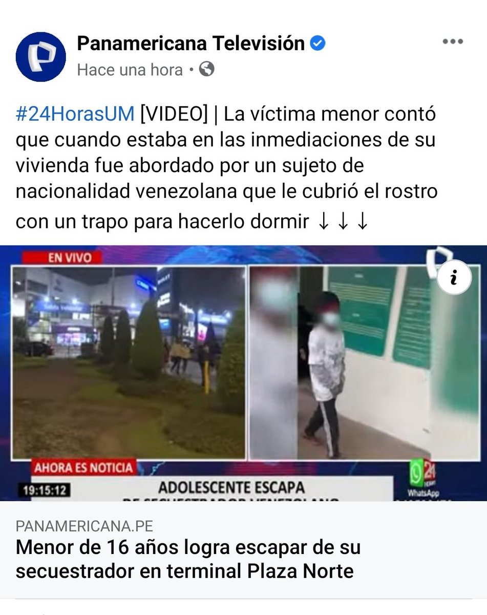 Inaceptable que en nuestro país estén traficando órganos, <a href="/MininterPeru/">Ministerio del Interior 🇵🇪</a>, <a href="/MinjusDH_Peru/">Ministerio de Justicia y Derechos Humanos</a>, <a href="/congresoperu/">Congreso del Perú 🇵🇪</a>, urgente ubicación y captura de los secuestradores.