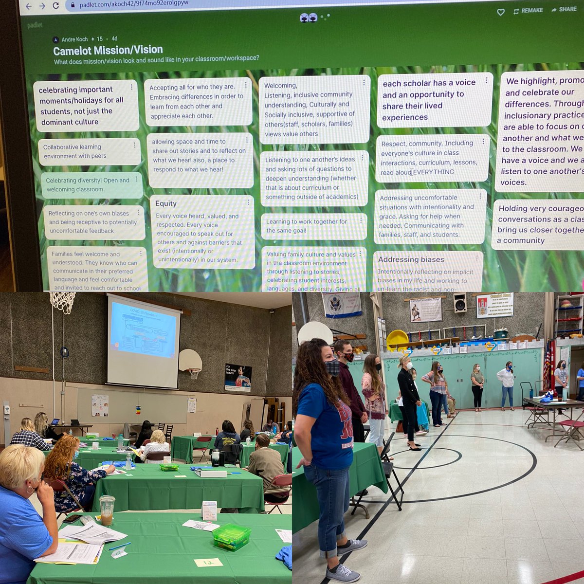 CamelotFwps's tweet photo. Camelot staff forging a path for each scholar to reach their full potential through culturally responsive practices. Our theme this year is “telling our story”, elevating scholar voice in order to increase belonging. https://t.co/8hfizLkNvo