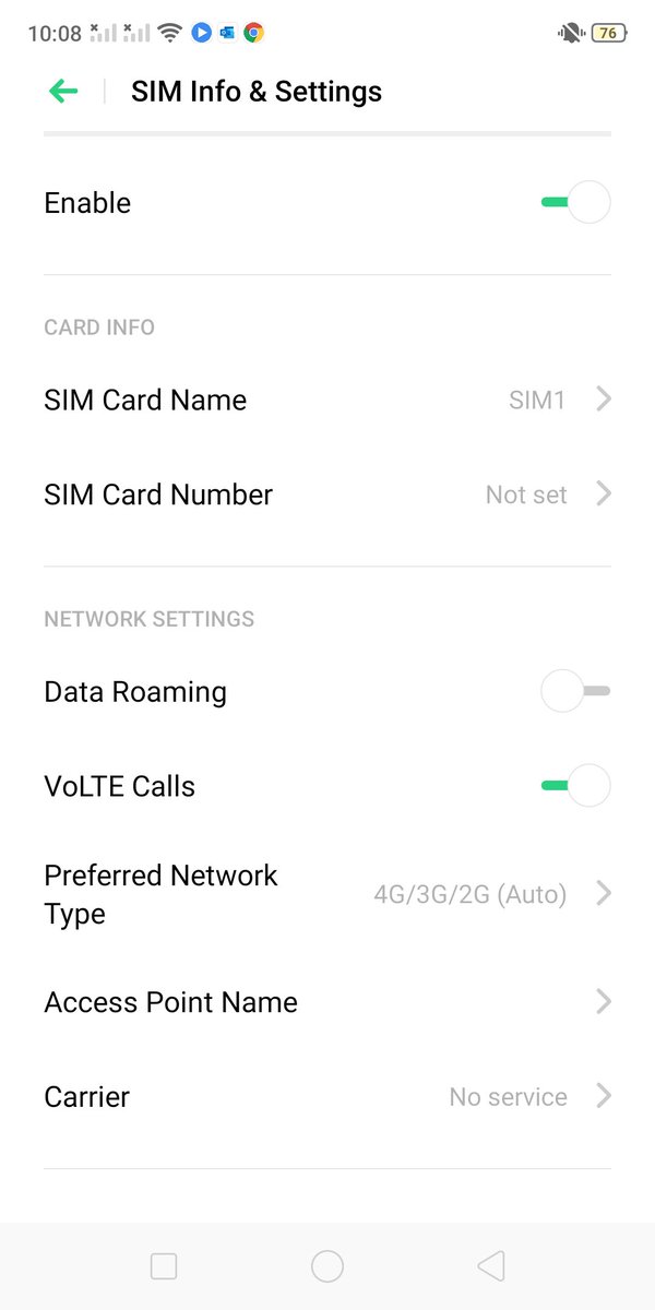 vinaypathak95's tweet photo. @realmeIndia my realme one (CPH1859) smartphone is running on update CPH1859EX_11_C.50 , however, I am not able to see any Wifi Calling option in the SIM option. Please help urgently!! https://t.co/qGdwEYrblL