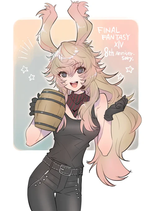 💐🎈👏👏✨✨ #FF14 #FF14PlayersVoice新生8周年 