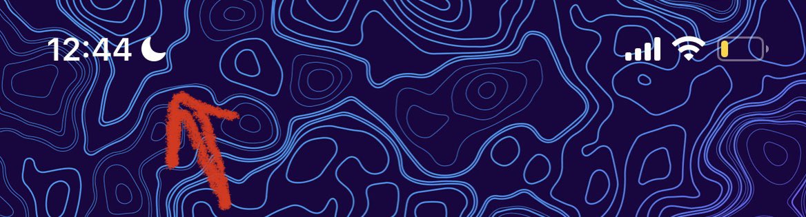 Philly_Flow's tweet image. Anyone else notice on iOS 15 beta 7 they allow your focus icon in the top left now? #ios #ios15 #iOS15beta7