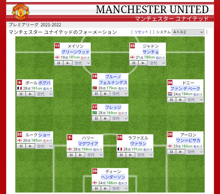 ゆうき Manutd するよ 急に決まったヨ もう３６歳くらいかな