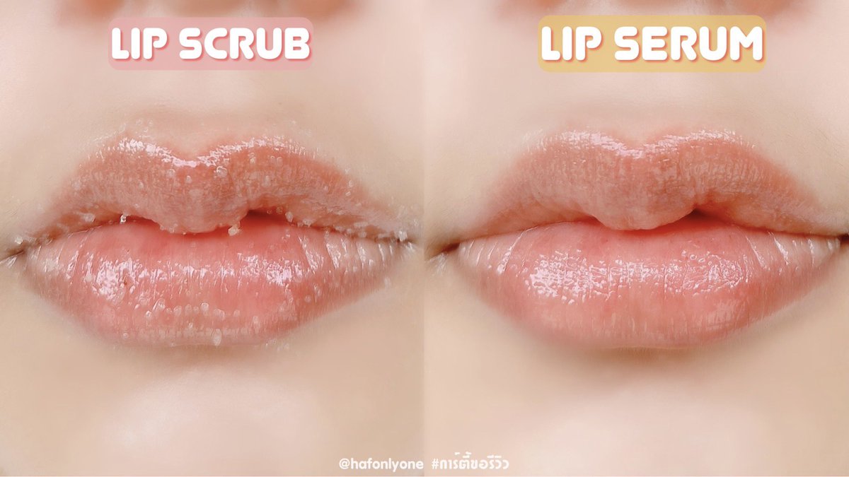 hafonlyone's tweet photo. ความปุ๊กปิ๊กเต็มสิบไม่มีหัก #Scrubbit ลิป 2 in 1 ที่ครบจบในหนึ่งเดียว เริ่มที่สครับน้ำตาลช่วยขจัดเซลล์ผิวเก่าคืนความนุ่มเด้งให้ริมฝีปากน่าจุ๊บ ปิดท้ายลิปเซรั่มที่เนื้อสัมผัสดีม๊ากก บางเบา นุ่มลื่นและไม่เหนียวเหนอะหนะ แถมให้ความชุ่มชื้นยาวนานตลอดวัน ที่สำคัญกลิ่นหอมไม่มีใครเกิน 😚 https://t.co/78AisF5oq3