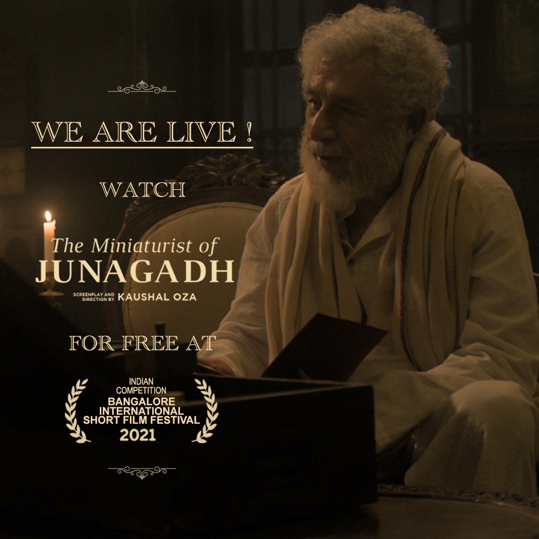 Luminoso Pictures (@luminosopics) on Twitter photo The day is here! Our labour of love, #TheMiniaturistOfJunagadh is now streaming for the viewers in India! ❤️
Stream it now on <a href="/bisffblr/">BISFF: Bengaluru International Short Film Festival</a>'s site:
bisff.movigarage.com/#/
#TMOJ The day is here! Our labour of love, #TheMiniaturistOfJunagadh is now streaming for the viewers in India! ❤️
Stream it now on <a href="/bisffblr/">BISFF: Bengaluru International Short Film Festival</a>'s site:
bisff.movigarage.com/#/
#TMOJ